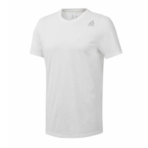 Playera para caballero Reebok elements classic blanca bk3342