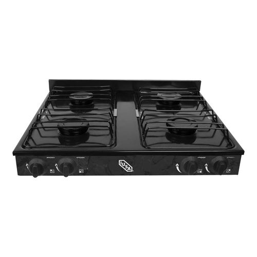 Parrilla IUSA 4 quemadores negro 618742