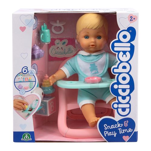 Muñeco Para Niña Famosa Cicciobello Come y Juega CCBA8000