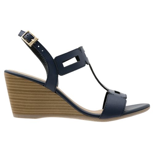 Sandalia Casual Para Dama Paulie Azul 2046