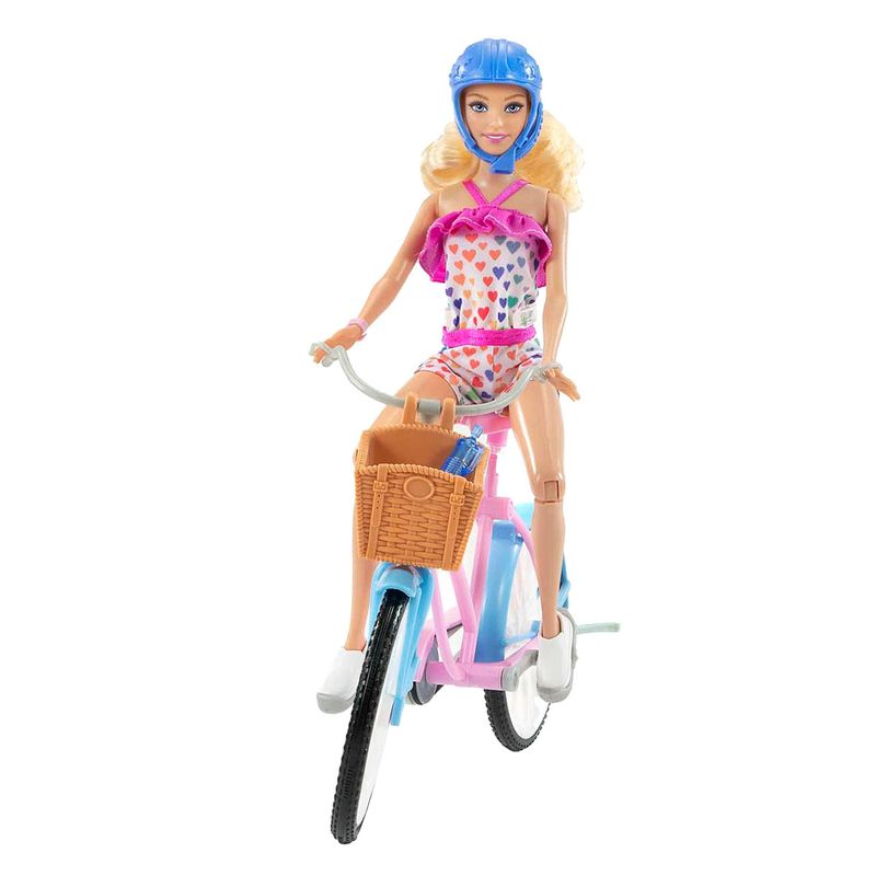 Barbie con bicicleta online