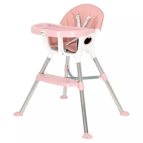 Silla Alta Para Bebé Kool Baby Elite Rosa Palo SA-03