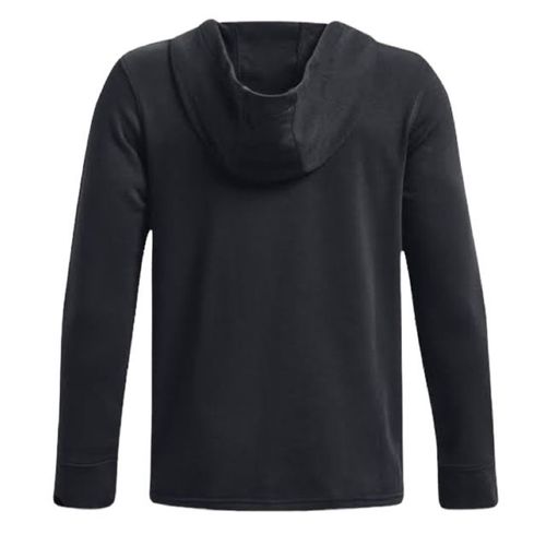 Sudadera para caballero UA rival terry logo negra 1373382