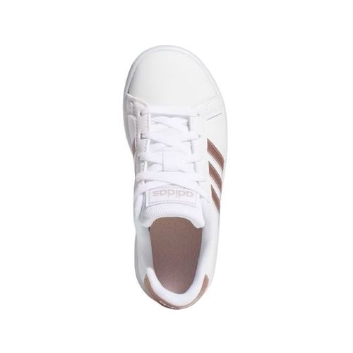 Tenis para niña Adidas grand court blancos EF0101