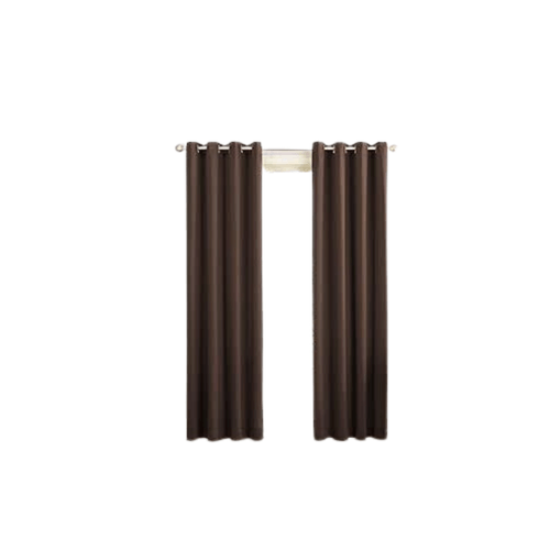 Cortinas blackout B.Kind & Beyond chocolate 2 piezas
