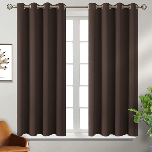 Cortinas Blackout B.Kind & Beyond 2 piezas Chocolate