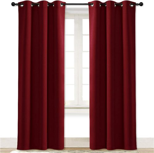 Cortinas blackout B.kind & Beyond tinto 2 Piezas