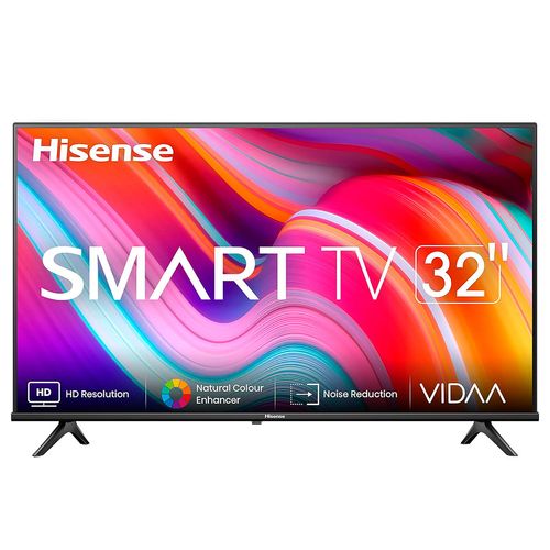 Pantalla de 32p Hisense negro 32a4kv