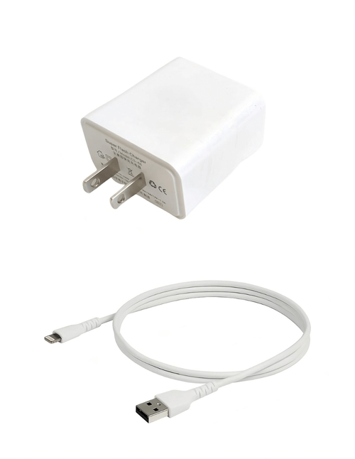 Cargador De Pared USB Incluye Cable USB-Lightning Gadgets&Fun