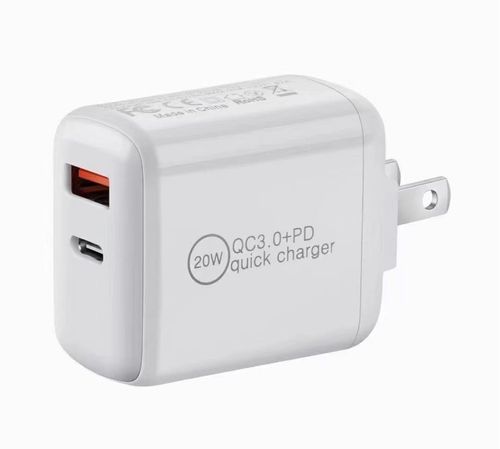 Cargador De Pared De Carga Rápida Gadgets&Fun USB-C De 20w