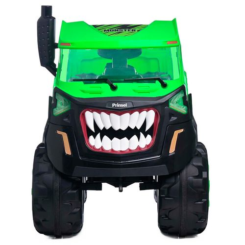 Camión Eléctrico Para Niño Prinsel Monster Verde 2216