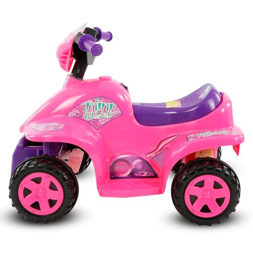 Moto Eléctrica Para Niña Prinsel Mini Quad Rosa 2228