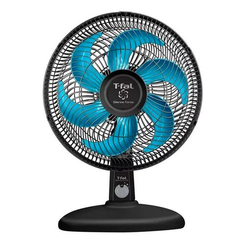 Ventilador De Mesa T-Fal 6 Aspas Negro VE3290X1