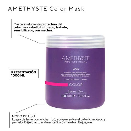 Mascarilla Capilar Amethyste Color 1000 ml FARMASAMECOL1