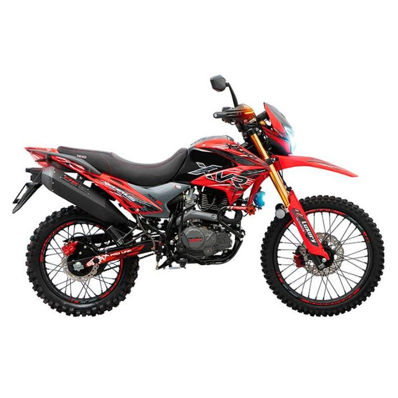 Motocicleta Doble Propósito Veloci Rojo Xeverus Pro XR3 300 CC 2024