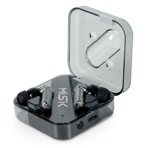 Audífonos inalámbricos bluetooth Misik negro mh612
