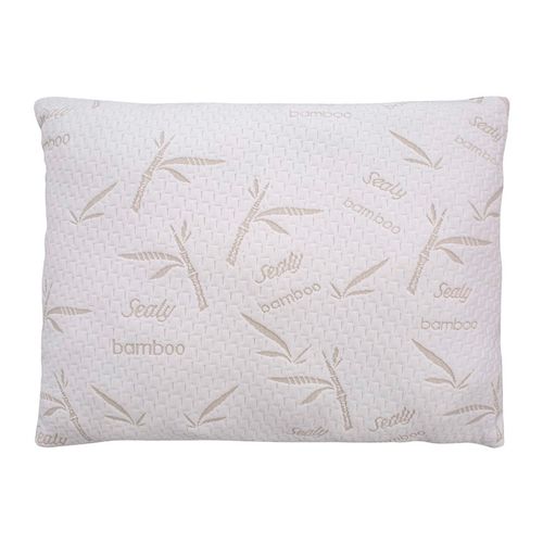 Almohada standard Sealy bamboo blanca 7853500
