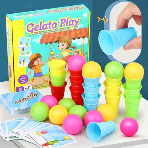 Juego tarjetas de velocidad helado Storyland Multicolor 22021
