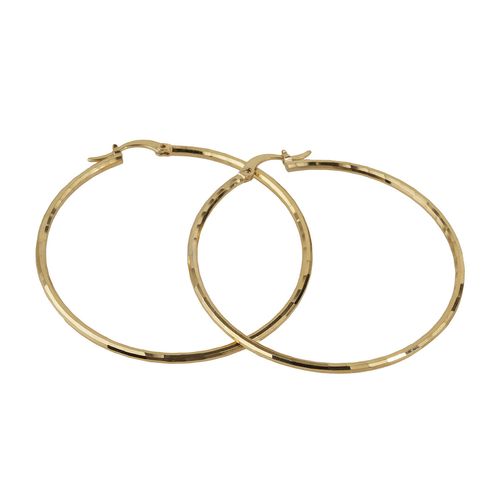 Arracada Unlimited By OB Chapa De Oro 18K A43216950MM