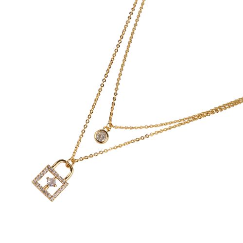Collar Unlimited by ob chapa de oro 18k crculdra18