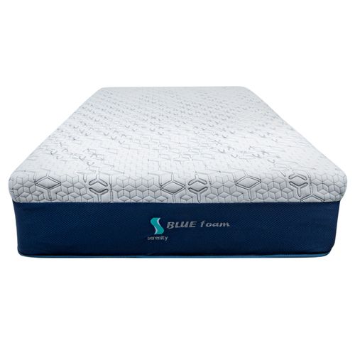 Colchón matrimonial Serenity blue foam