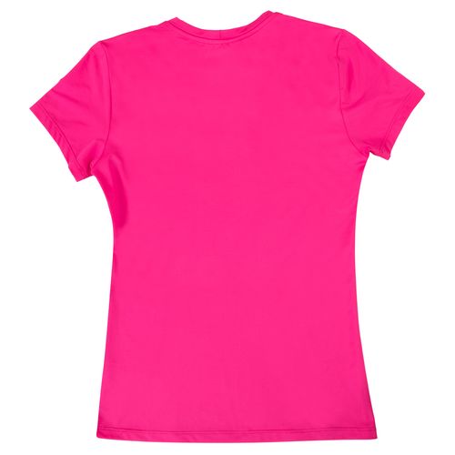 Playera deportiva Hexagon rosa para dama b02-ros