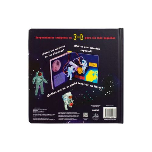 Libro infantil: Increible en 3D Pop Up:  El espacio