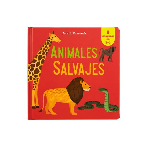 Libro infantil: Increible en 3D Pop-up: Animales salvajes