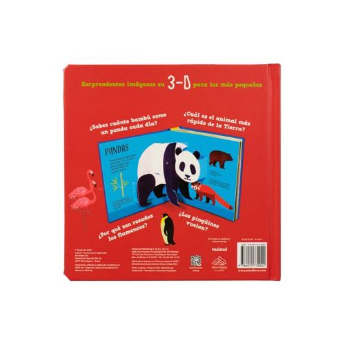 Libro infantil: Increible en 3D Pop-up: Animales salvajes