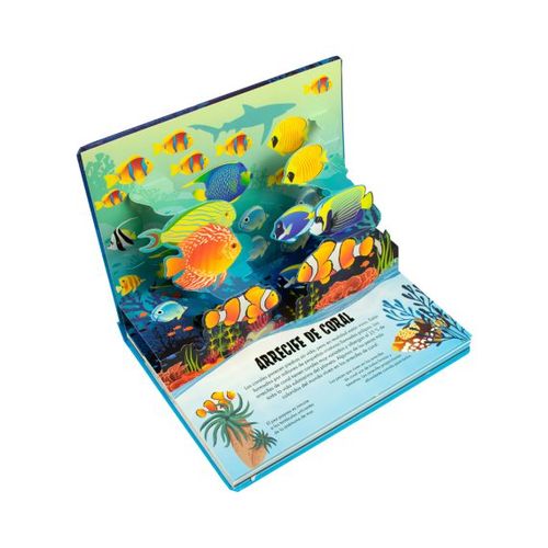 Libro infantil: Naturaleza en 3D Pop-up: Oceanos