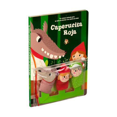 Libro infantil: Un cuento con titeres caperucita roja