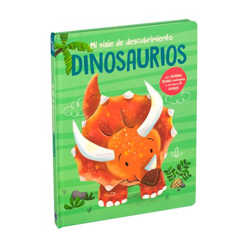 Libro con ventanas: Mi viaje de descubrimiento dinosaurios