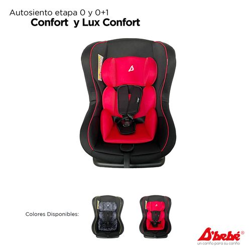 Autoasiento Dbebé confort rojo