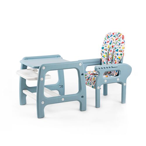 Silla alta 2 en 1 Dbebé multiconfort azul