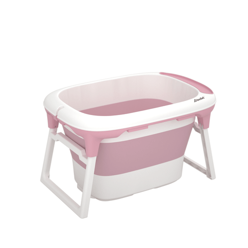 Bañera plegable Dbebé bubbles rosa