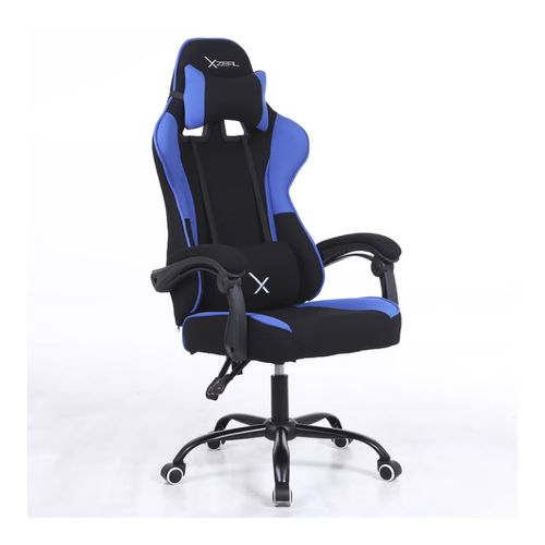 Xzeal Silla Gamer xz20 hasta 100kg negro azul xzsxz20a
