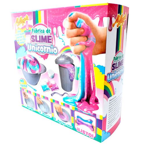 Fábrica de slime unicornio mi alegría multicolor 1919