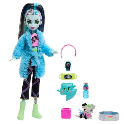 Muñeca Creepover Frankie Monster High Multicolor HKY68