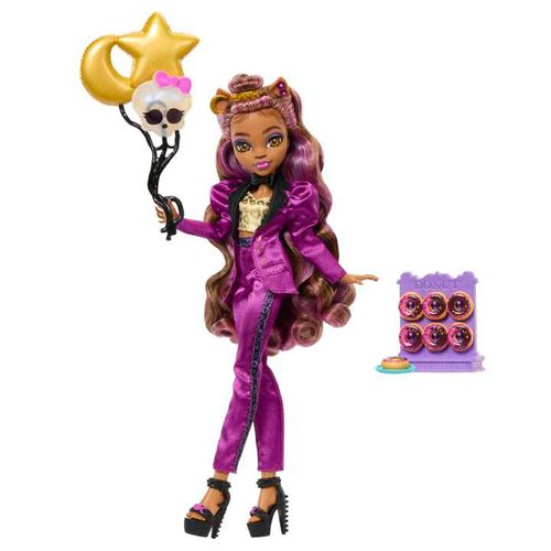 Muñeca Baile Monstruoso Clawdeen  Monster High Multicolor HNF69