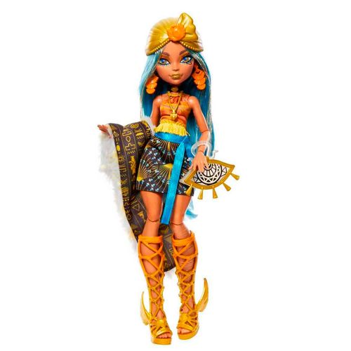 Muñeca Skulltimates Destellos de Horror Cleo Monster High Multicolor HNF76