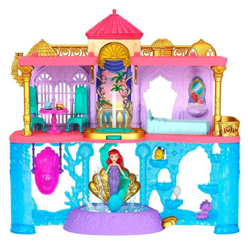 Castillo Apilable De Ariel Disney Princess Multicolor HLW95