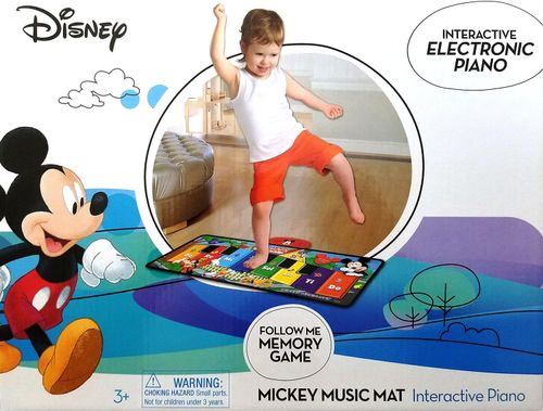 Alfombra Piano Musical Interactivo Toymark 1030 Mickey Mouse