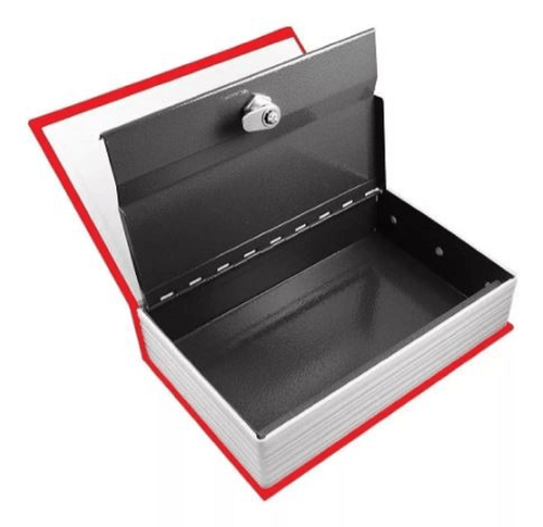 Caja fuerte seguridad tipo libro Adir rojo 328