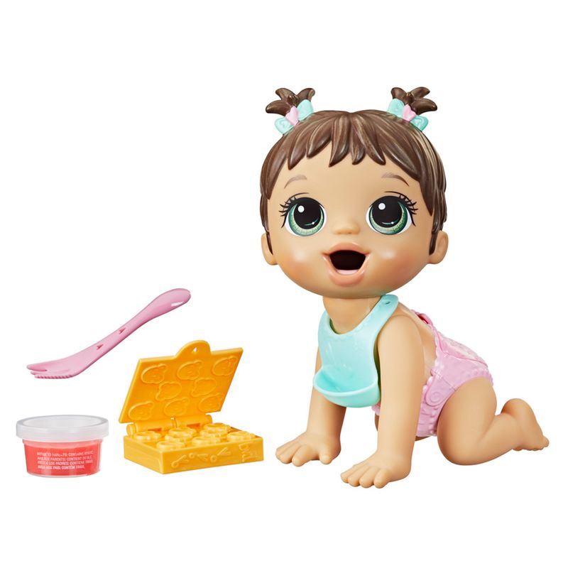 Muneca Baby Alive Hora De Comer Multicolor F2618 La Marina