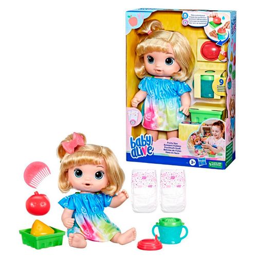 Muñeca Baby Alive Bebidas de Frutas BDLH Multicolor F7356