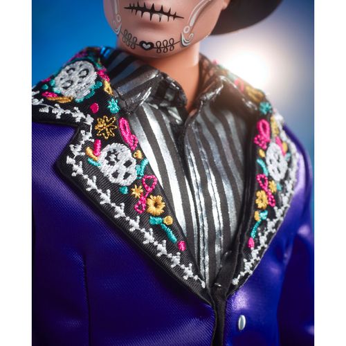 Muñeco Ken Barbie Signature Día De Muertos Multicolor HJX15