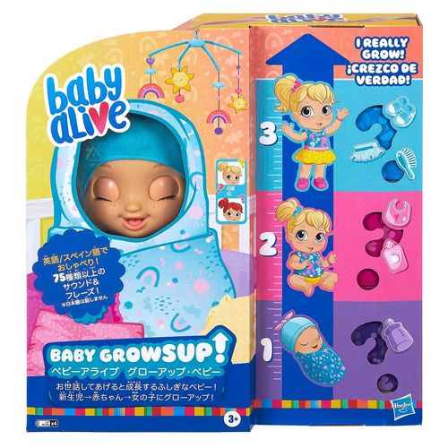 Muñeca Baby Alive Baby Grows Up Multicolor E8199