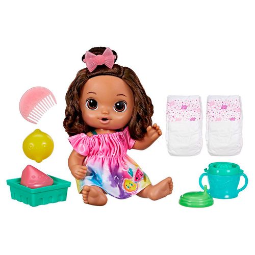 Muñeca Baby Alive Bebidas de Frutas BRNH Multicolor F7357