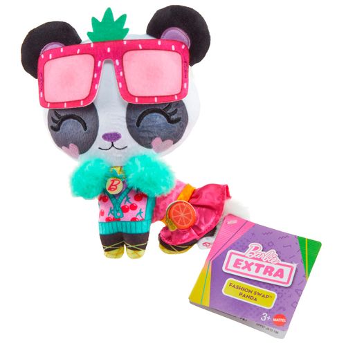 Peluche De Panda Barbie Multicolor HPJ39