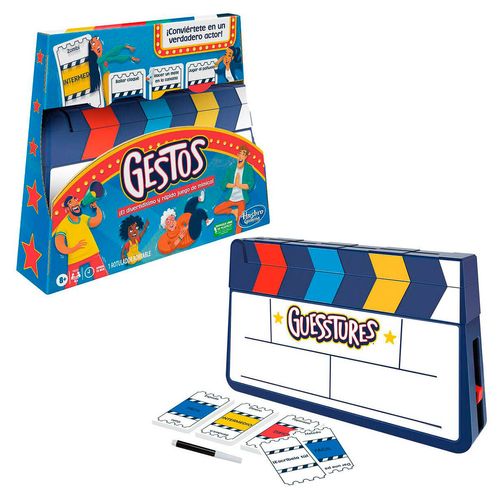 Juego de mesa Hasbro caras y gestos multicolor f6421